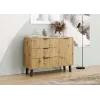 SCANDI 1D3S plāns ozols ARTISAN kumode