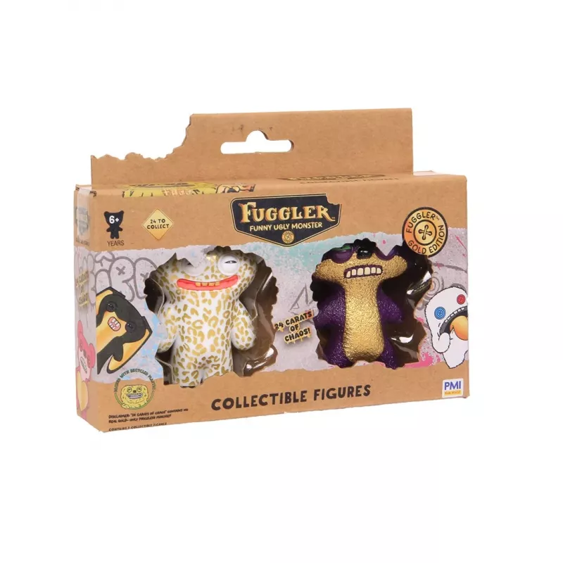 Rotaļu figūriņu 2 komplekts p.m.i kids world FUGGLER S3 Gold Edition sortimentā