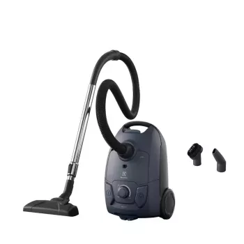 Electrolux EB31C1DB cilindriskais putekļsūcējs 750W, 3 L putekļu maiss, HEPA filtrs, teleskopiska tērauda caurule
