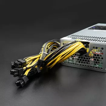 Qoltec 50177 PCI-E barošanas avots Smart 1600W | 80 Plus Gold - Data mining