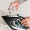 Sausais un tvaika gludeklis Taurus Geyser Eco 3200 W, 220 g/min tvaika pastiprinājums, anodēta zole, melns