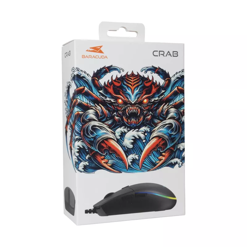 Pele Baracuda BGM-111 Crab Melns CRAB-B