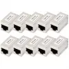 Digitus CAT 6A modular couplers shielded 10 pieces RJ-45 Gold contacts