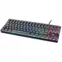 GAMIAC TKL90G spēļu tastatūra, Kailh Sarkans pelēka