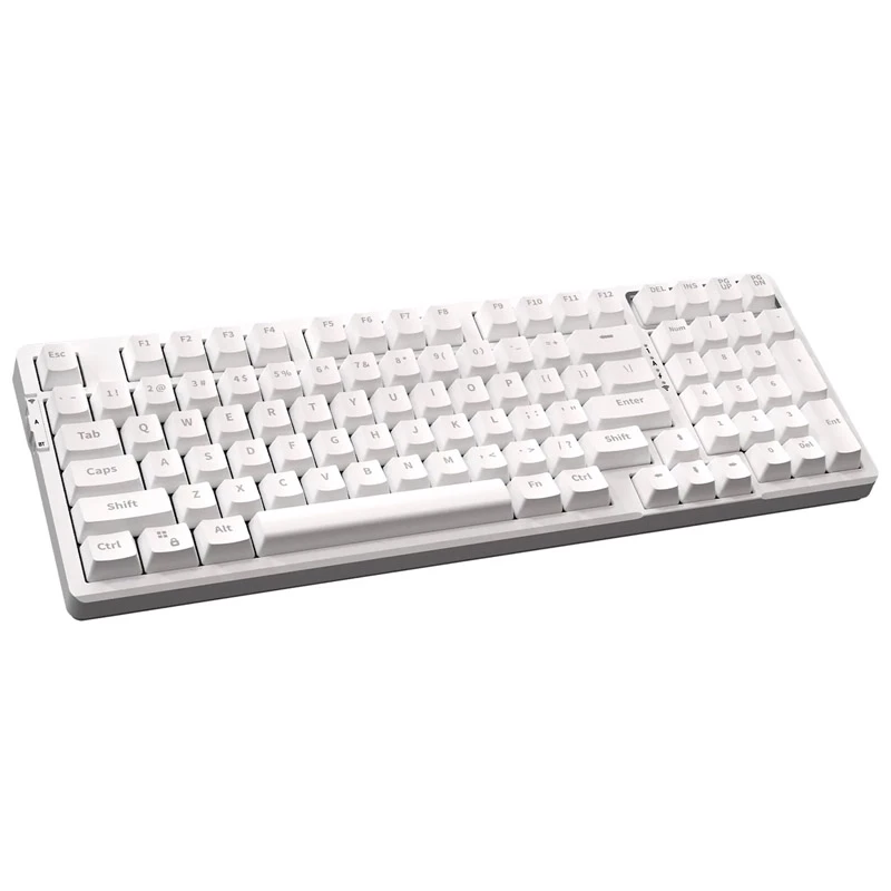 VGN V98 spēļu tastatūra, Numbani slēdži, balta, US