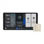Divu vadības paneļu Shelly Wall Display X2 WiFi/BLU (sudraba) + BLU H&T