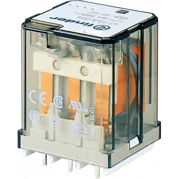 FINDER FIN 62.23.9 24V1 - PCB relejs, 3 CO, 16 A, AgSnO2, 24 V līdzstrāva (622390244000)