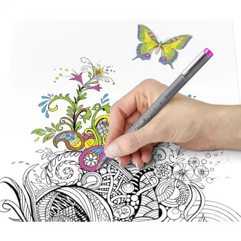 Fineliner Staedtler pigment liner 308 Zils 1 gab.