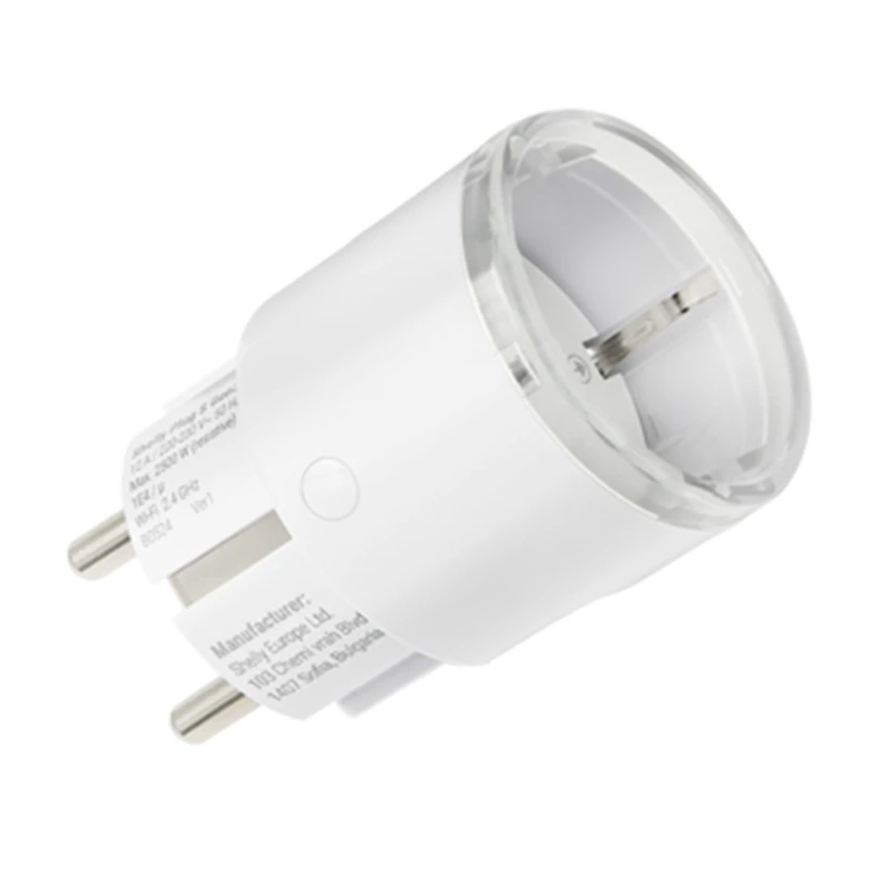 Viedās rozetes komplekts Shelly Plug S MTR Gen3 — 5 gab., 12 A, balta