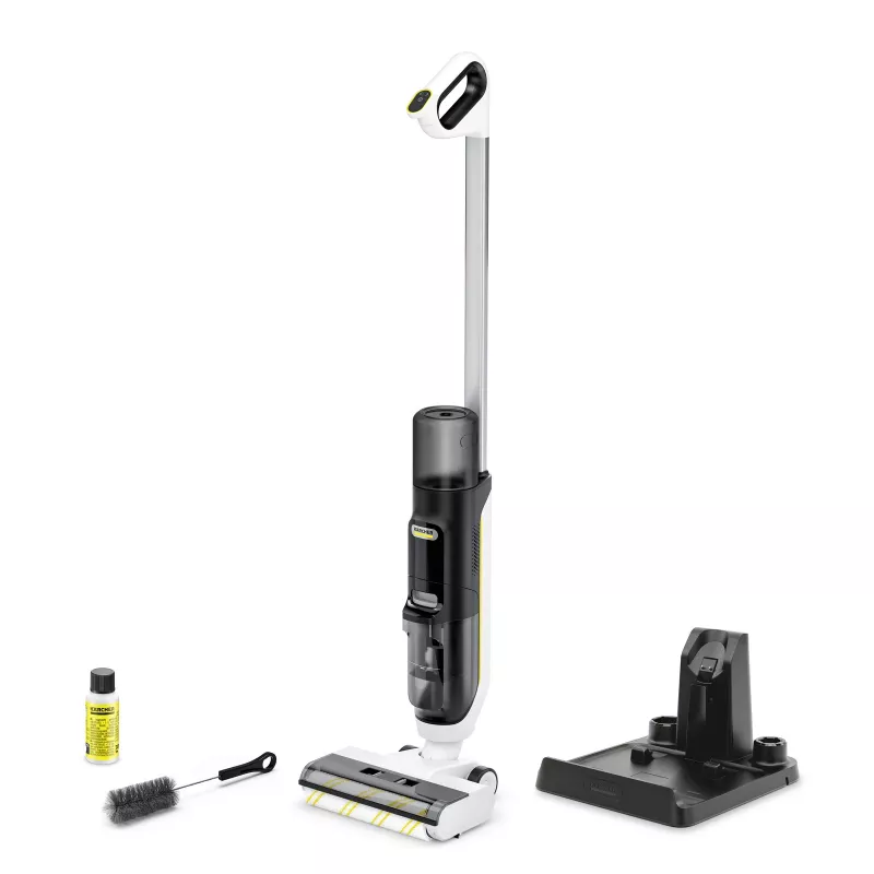 Grīdas tīrītājs trīs vienā Karcher FCV 3 1.056-122.0 — Sausā un mitrā tīrīšana, 160 W, balts