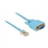 Sērijas kabelis DeLOCK 63341 zils 1 m DB-9