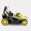 Kājāmgājēja zāliena pļāvējs Karcher LMO 3-18, akumulators 18 V, griešanas platums 340 mm, piemērots līdz 350 m², augstums 25–60 mm