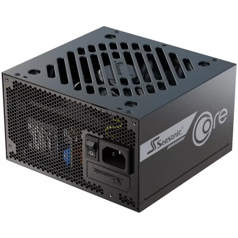 Barošanas bloks Seasonic SRP-CGX851-A5A32SF 850 W ATX, pilnībā modulārs, 80 PLUS Gold, 120 mm ventilators, melns