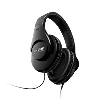 Shure SRH240A austiņas ar vadu, galvas stīpa, mūzika, melnas