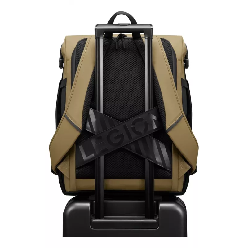 Portatīvā datora mugursoma Lenovo GX41U39298 40,6 cm (16 collu) piezīmjdatoriem, Neilons/Poliesters, 25 L, Melna/Dzeltena
