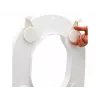 Etac Hi-Loo paaugstināts tualetes sēdeklis ar vāku, 10 cm