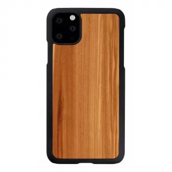 Viedtālruņa maciņš man and wood iPhone 11 Pro Max — cappuccino Melns apdare