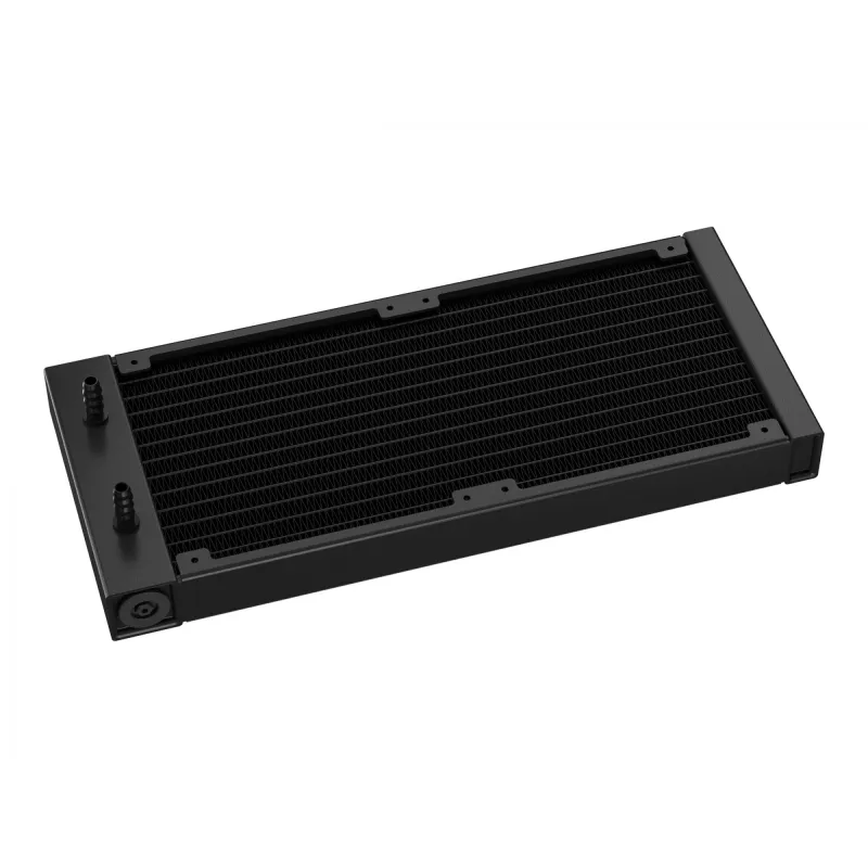 Viss vienā šķidruma dzesētājs DeepCool LS520S — 120 mm ventilatori, 500–2250 RPM, melns, atbalsta LGA1700/AM5/TR4