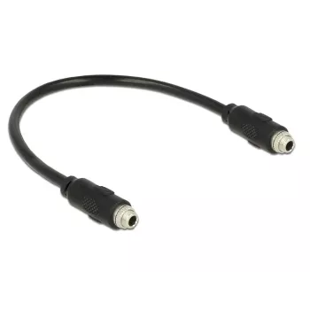 Audio kabelis 3.5mm DeLOCK 85115 0.25m melns