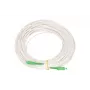 Patchcord SC/APC–SC/APC LSZH Singlemode Extralink G.657.A1 3mm Simplex 30m balts