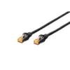 Tīkla kabelis Digitus CAT 6 S/FTP RJ-45 7m Melns