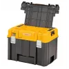 Instrumentu kaste DeWalt DWST83343-1 — alumīnijs/plastmasa, ūdensnecaurlaidīga, verams vāks, bloķējama, 1 nodalījums, 440×333×323 mm