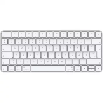 Apple Magic tastatūra Universal USB + Bluetooth QZERTY dāņu balts