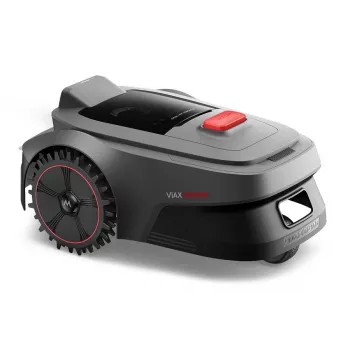Robotizētais zāles pļāvējs MOVA ViAX 300 — ar bateriju, 300 m², 20 cm pļaušanas platums, 20–60 mm pļaušanas augstums, sarkans/melns