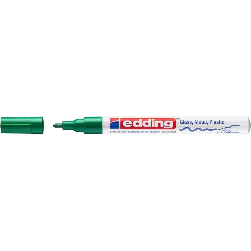 Marķieris Edding 751 zaļš