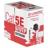 Alantec KIU5OUTS305Q tīkla kabelis melns 305 m Cat5e U/UTP (UTP) (KIU5OUTS305Q)