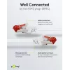 Wentronic Goobay CAT 6 komutācijas kabelis, S/FTP (PiMF), Balts, 3 m - LSZH Halogen-Free, Copper (93507)