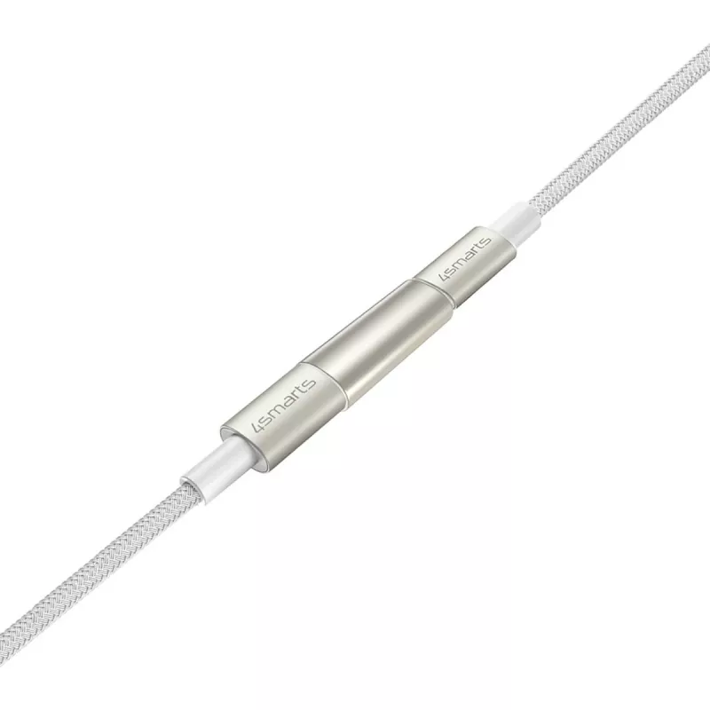 4smarts USB-C uz USB-C kabelis PremiumCord 100W 3m Balts - 3 m - USB C - USB C - USB 2.0 - 0,48 Gbit/s - Balts