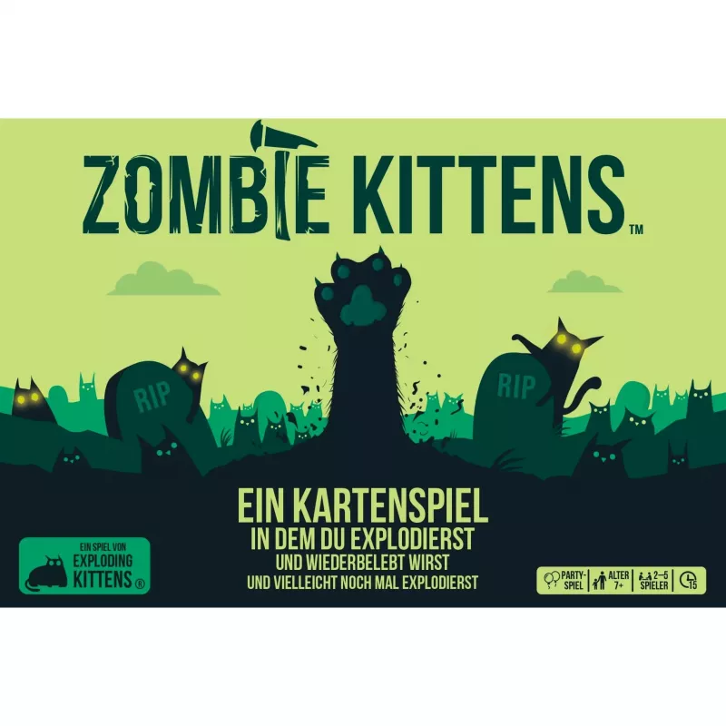 Zombie Kittens, kāršu spēle