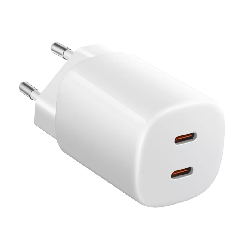 Lādētājs Xiaomi Nano Turbo 45W Balts — 2× USB‑C maiņstrāvas iekštelpu lādētājs viedtālruņiem un planšetdatoriem