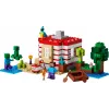 LEGO Minecraft komplekts 21275 TNT džungļu māja, 287 elementi, 2 minifigūras, vecumam 8+