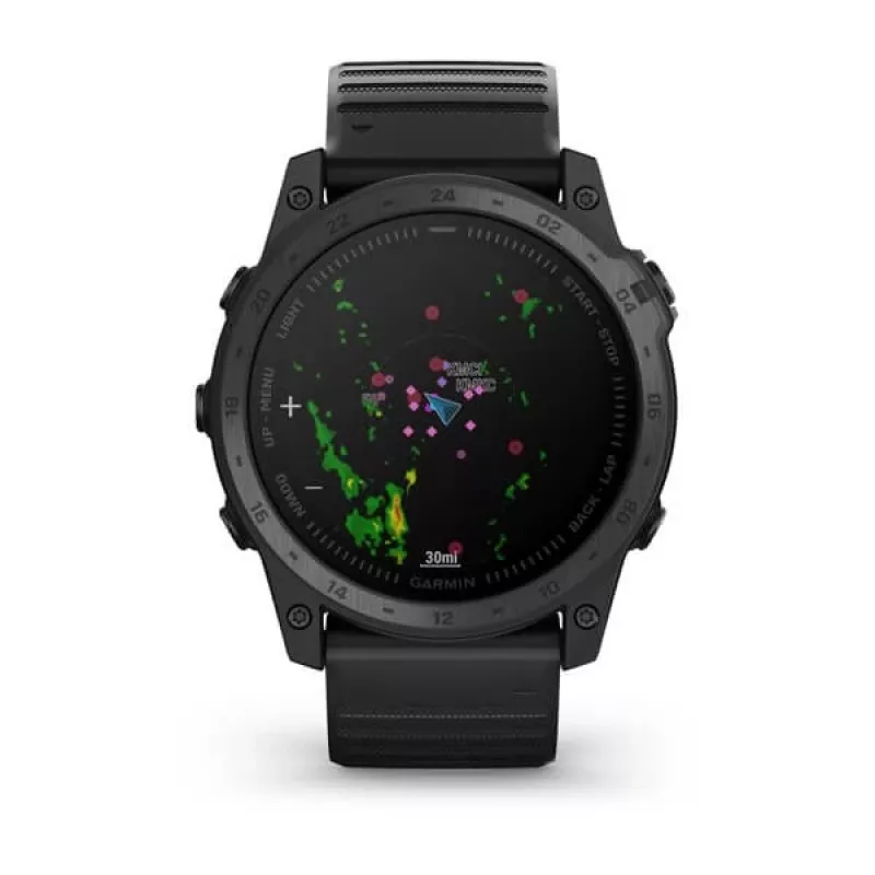 Garmin Tactix 7 3.56 cm (1.4) MIP 51 mm Digitāls 280 x 280 pikseļi Skārienjūtīgais ekrāns Melns Wi-Fi GPS (satelīta)