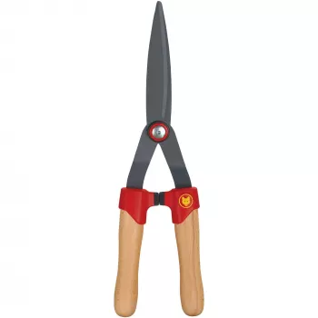 Hedge Trimmer WOLF-Garten HS-BW with small wooden handles, manual cutting tool