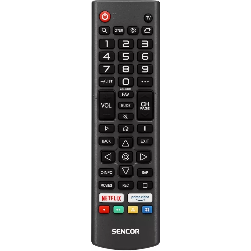 LED SMART TV SENCOR SLE 32S803B 32 collas webOS HD 1366×768, HDR10, Wi‑Fi, Bluetooth, DVB‑T/T2/C/S/S2, 3×HDMI, 2×USB
