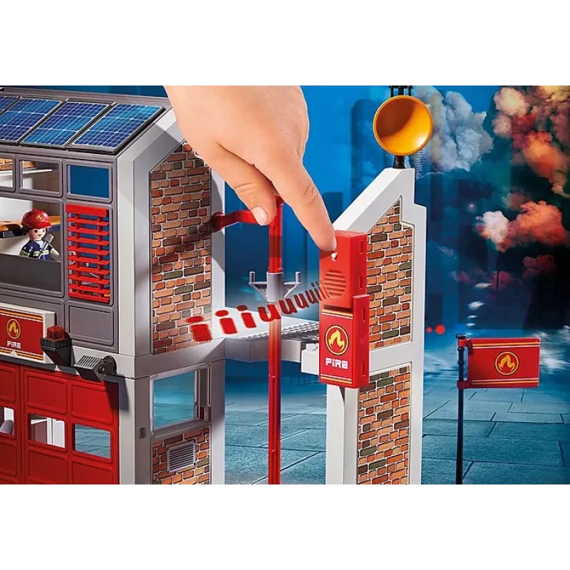 Figurines set Large fire station 9462