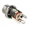 DeLOCK 89911 DC Melns Nickel vadu savienotājs