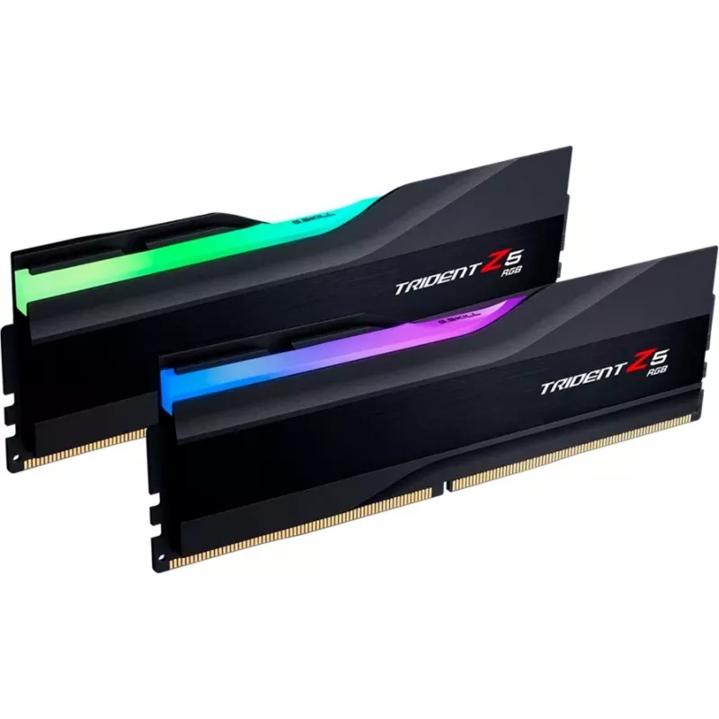 G.Skill Trident Z5 F5-6000J3636F32GX2-TZ5RK 64 GB DDR5 6000 MHz Heatsink RGB Melns Desktop Memory