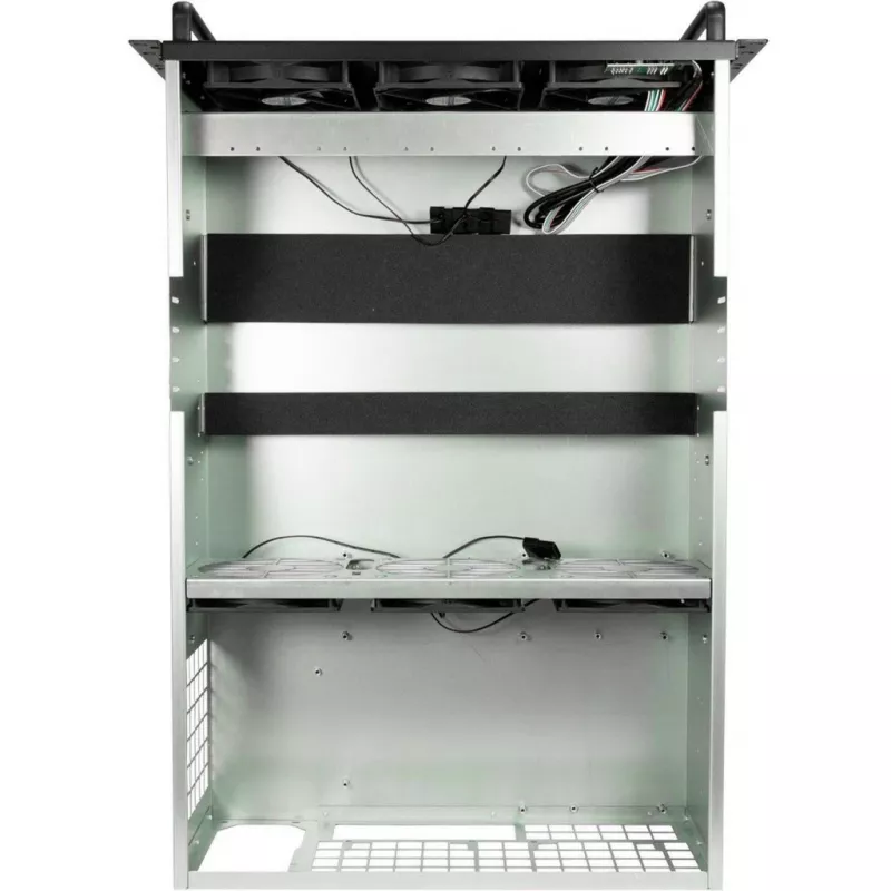 Datora korpuss Inter-Tech 88887236 Rack Melns, pelēka