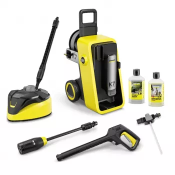 Kärcher K 7 Comfort Premium Home augstspiediena mazgātājs Vertikāls 600 l/h 3000 W Dzeltens