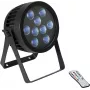 LED spots EUROLITE PAR 9 UV 9x3W – skatuves/klubu UV PAR gaisma, 9 LED 3W