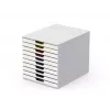 Dokumentu glabāšanas kaste Durable VARICOLOR Mix 10 Plastmasas Daudzkrāsains Balts 763027