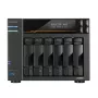 Asustor LOCKERSTOR 6 Gen3 (AS6806T) NAS galddatora AMD Ryzen V3C14 16 GB DDR5 ADM melns
