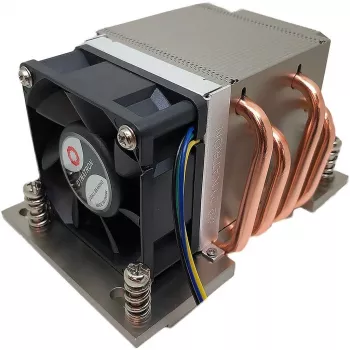 Cooler Inter-Tech A-38 Processor 6 cm Melns