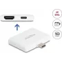 DELOCK USB Type-C adapteris uz HDMI 4K 60 Hz ar datu pārraidi un PD 94 W (Modelis 61087)