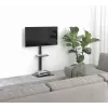 Grīdas TV statīvs GEMBIRD TVS-55T-02 32–55 collu televizoriem, tērauds, augstums 600 mm, VESA 100x100–400x400, maks. slodze 35 kg