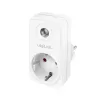 LogiLink PA0263 Pārsprieguma aizsargs Balts 1 maiņstrāvas kontaktligzda 230 V